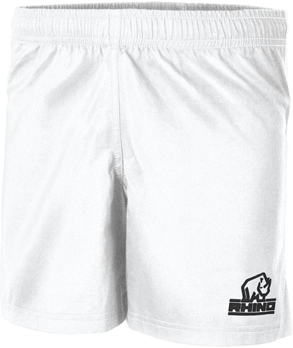 Rhino sportshort Auckland junior wit - rugbyshort polyester S