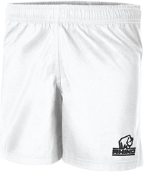 Rhino sportshort Auckland unisex rugby polyester wit XS