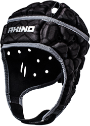Rhino hoofdbeschermer Pro junior rugby zwart maat M bescherming