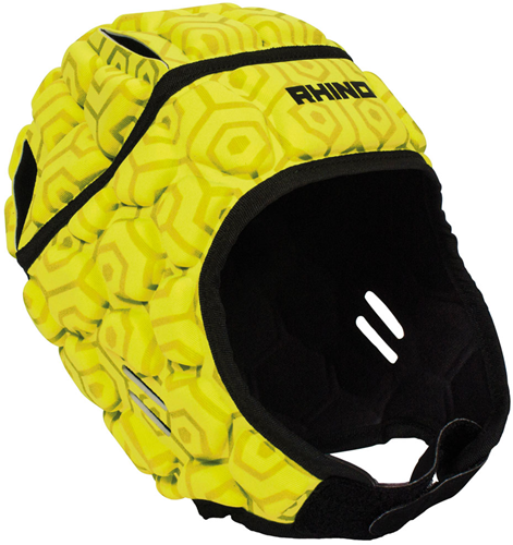 Rhino Pro Head Guard Adult Geel - M