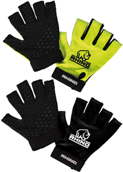 Rhino sporthandschoenen half junior zwart XS/S - grip en warmte