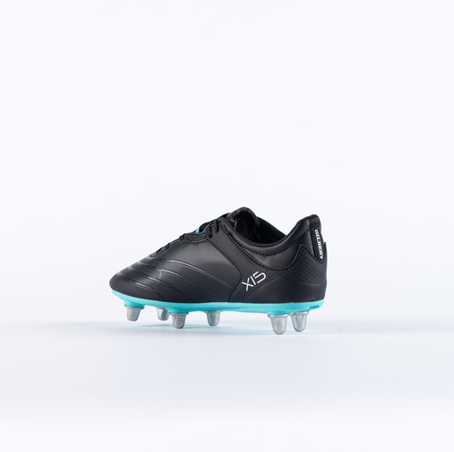 Gilbert Sz 2 - Sz 6 Black / Aqua - Sz 3.5