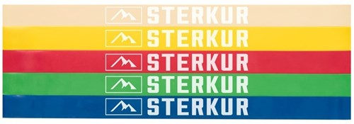 Sterkur stretchloops groen - fitness elastiek met zware weerstand-2
