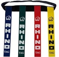 Rugby Tag Riem Rood Met Tags Per 10