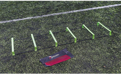 Precision trainingsladder - coördinatieladder fluo groen 2 meter