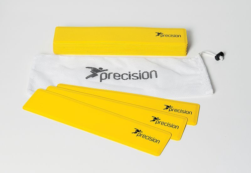 Precisie Rechthoekige Rubber Markers (Set van 15) Geel