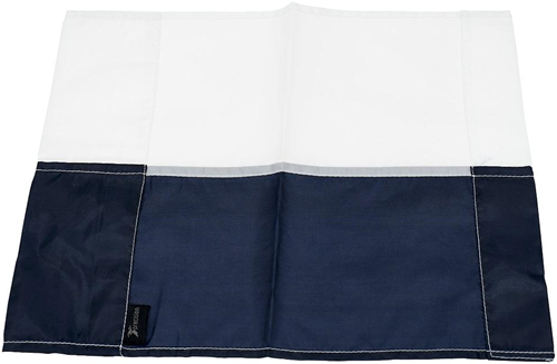 Precisie Hoekvlag Marine/Wit 
