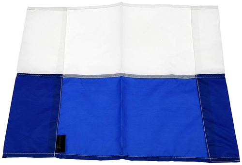 Precisie Hoekvlag Royal/Wit 