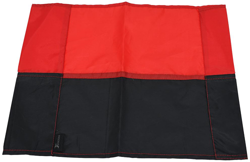 Precisie Hoekvlag Rood/Zwart 