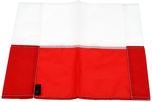 Precisie Hoekvlag Rood/Wit 