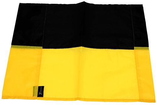 Precisie Hoekvlag Geel/Zwart 
