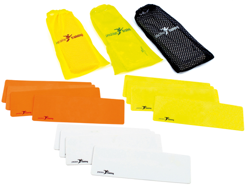 Rechthoekige Markers (Set van 10) Geel