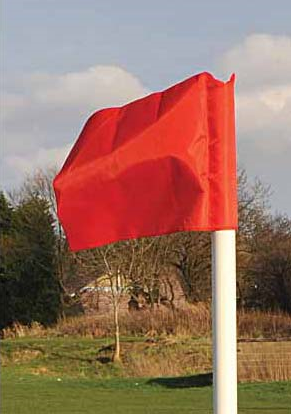 Precisie Pro Hoekvlag Rood 