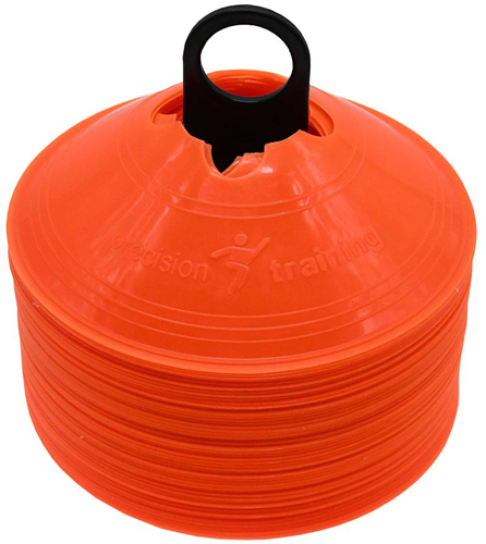 Schotelkegels Precision (Set van 50) Oranje