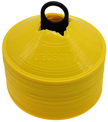Schotelkegels (Set van 50) Geel