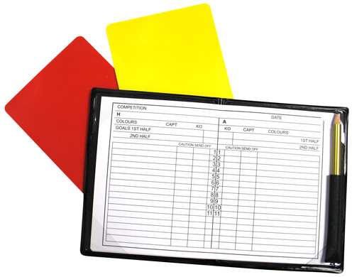 Precision Scheidsrechters Notitieboek 