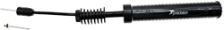 Precision ballenpomp dubbelwerkend - sport accessoire zwart staal
