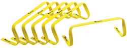 Precision hordenset sporttraining geel - set van 6 stuks 6 inch