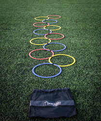 Precision trainingsringen agility ladder - snelheid en coördinatie set