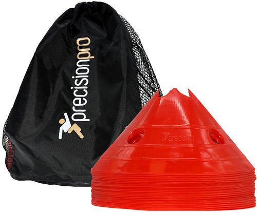 Grote Verkeerskegel (Set van 20) Rood