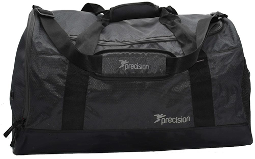 Precision sporttas Pro HX duffelbag 39 liter zwart-grijs polyester