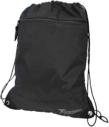 Precision gymtas Pro HX rugzak zwart-grijs 2 liter sporttas