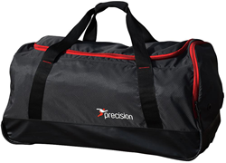 Precision sporttas trolley Pro HX 105 liter zwart rood met wielen