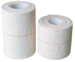 Precision elastisch sportverband - bandage wit 5cm x 450cm sport