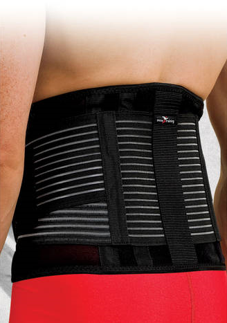 Precisie Neopreen Rugbrace met Steunen - S/M