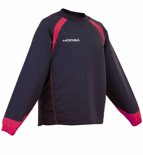 Kooga rugby trainingstop Vortex II zw/rd  zwart/rood - 3XL